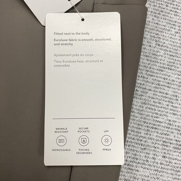 Athleta Stellar Tight Leggings , Bluff Grey Fitted Work PantsTravel Size 16 - Picture 16 of 16